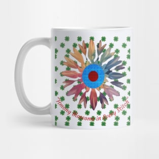 Hmong Blossoms in Every Stitch – Floral Heritage Pattern Mug